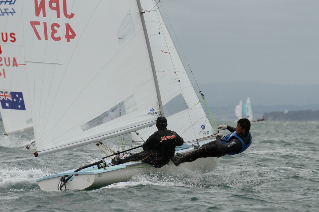 2012 - 470 Junior Worlds Day 2 &copy; Richard Gladwell www.photosport.co.nz